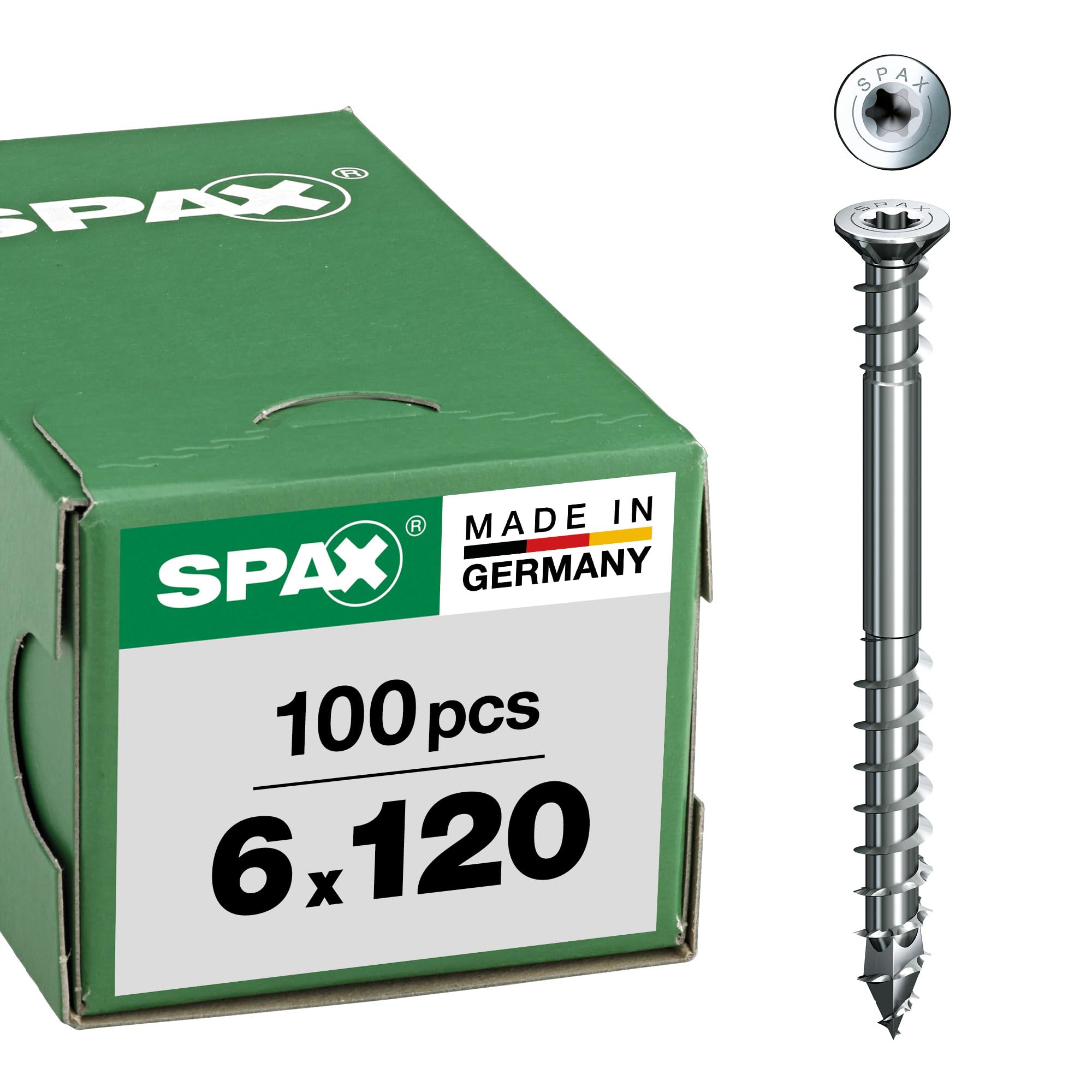 Spax Wirox T Star Plus Flat Frame Adjusting Wood Screws