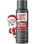 HAPPY NUTS Big Wood Body and Nut Wash - Moisturizing Men\'s Shower Gel, Bodywash with Deep Cleanse for Sensitive Skin - Men\'s Body Soap