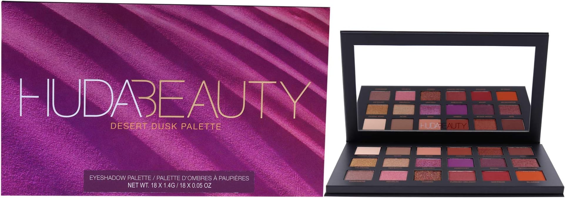 HUDABEAUTY Desert Dusk Eye Shadow Palette 25.2G