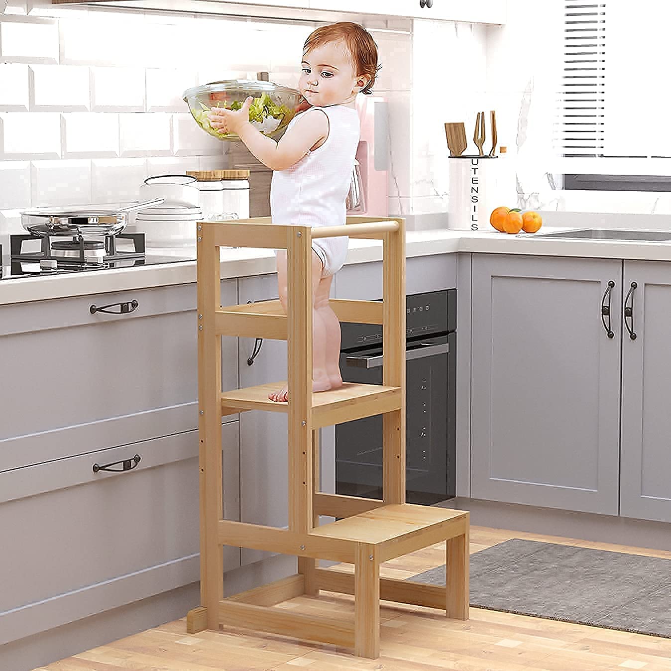 AMBIRD Toddler Step Stool,  