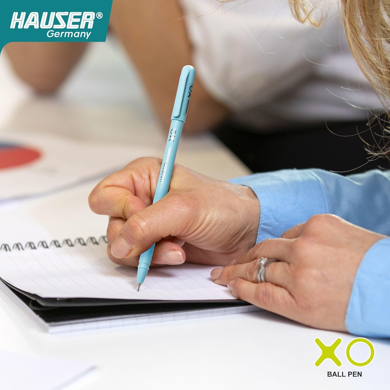 Hauser XO Ball Pen (Pack of 50), assorted