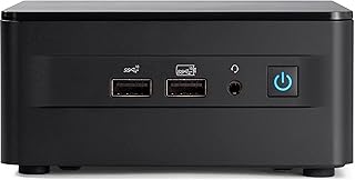 Intel NUC 12 Pro NUC12WSHi7 Mini Desktop Computer - 12th Gen Core i7-1260P 12-Core up to 4.7 GHz CPU, 64GB RAM, 512GB NVMe SSD, Iris Xe Graphics, Wi-Fi 6E + Bluetooth, Windows 11 Pro
