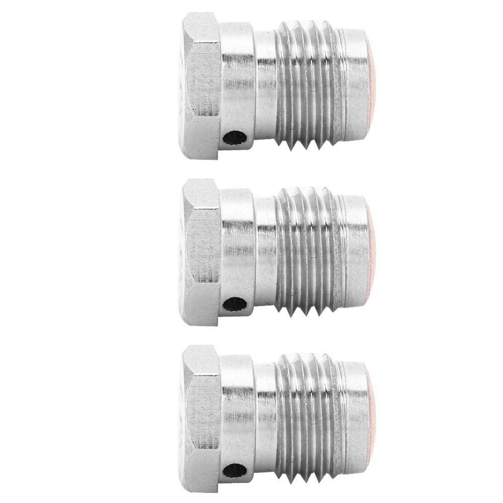 BORDSTRACT 3PCS Berstscheiben,1.8K 3K 5K 7K 3/8 24UNF Vereinheitlicht Kupferregler Burst Disks für Paintball Tank Regler, Tankregler oder Ventile(5K)