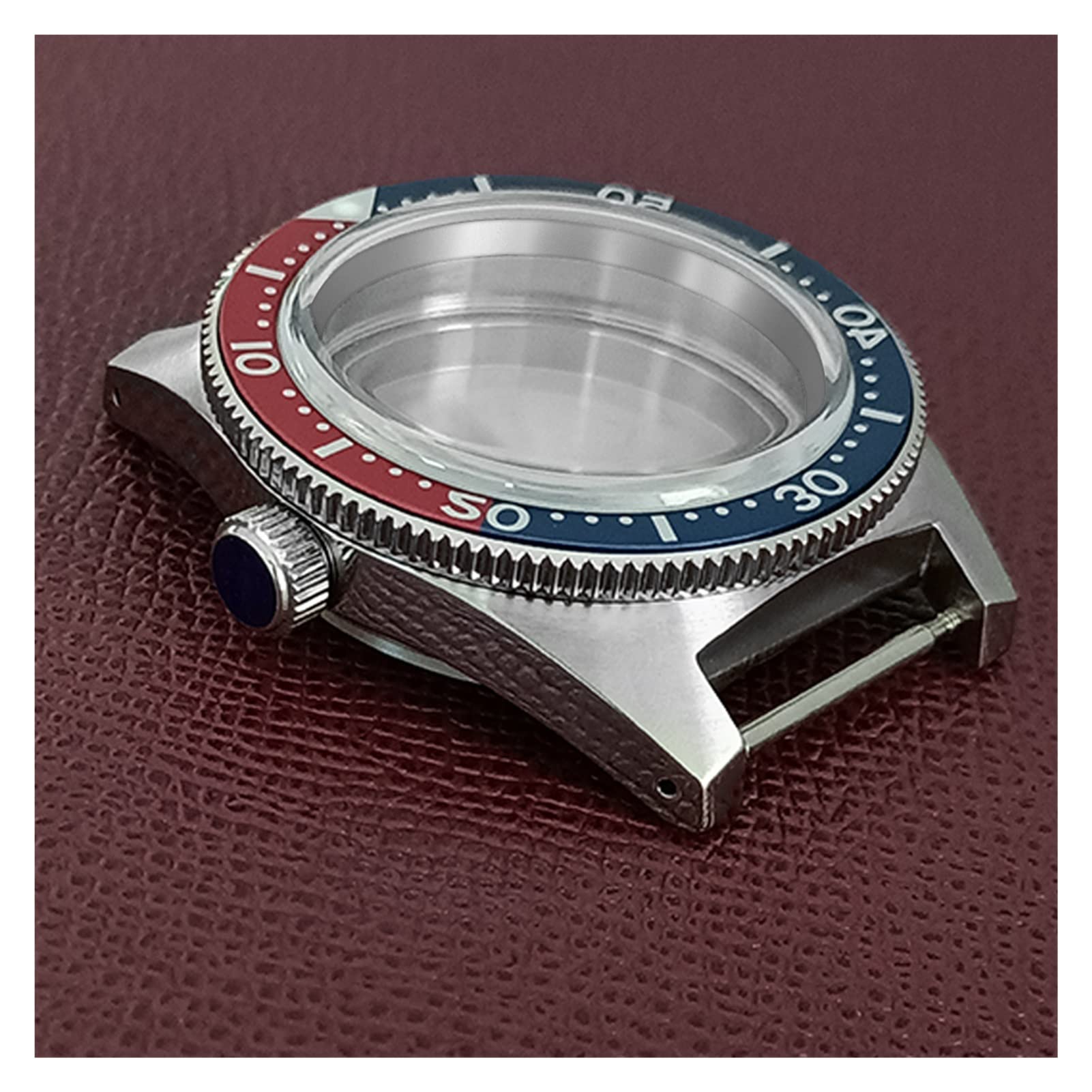Cassa in Acciaio Inossidabile da 41 mm, Dotata di Movimento Automatico NH35/NH36, Lunetta in Lega di Alluminio, Bracciale con Vetro Zaffiro.