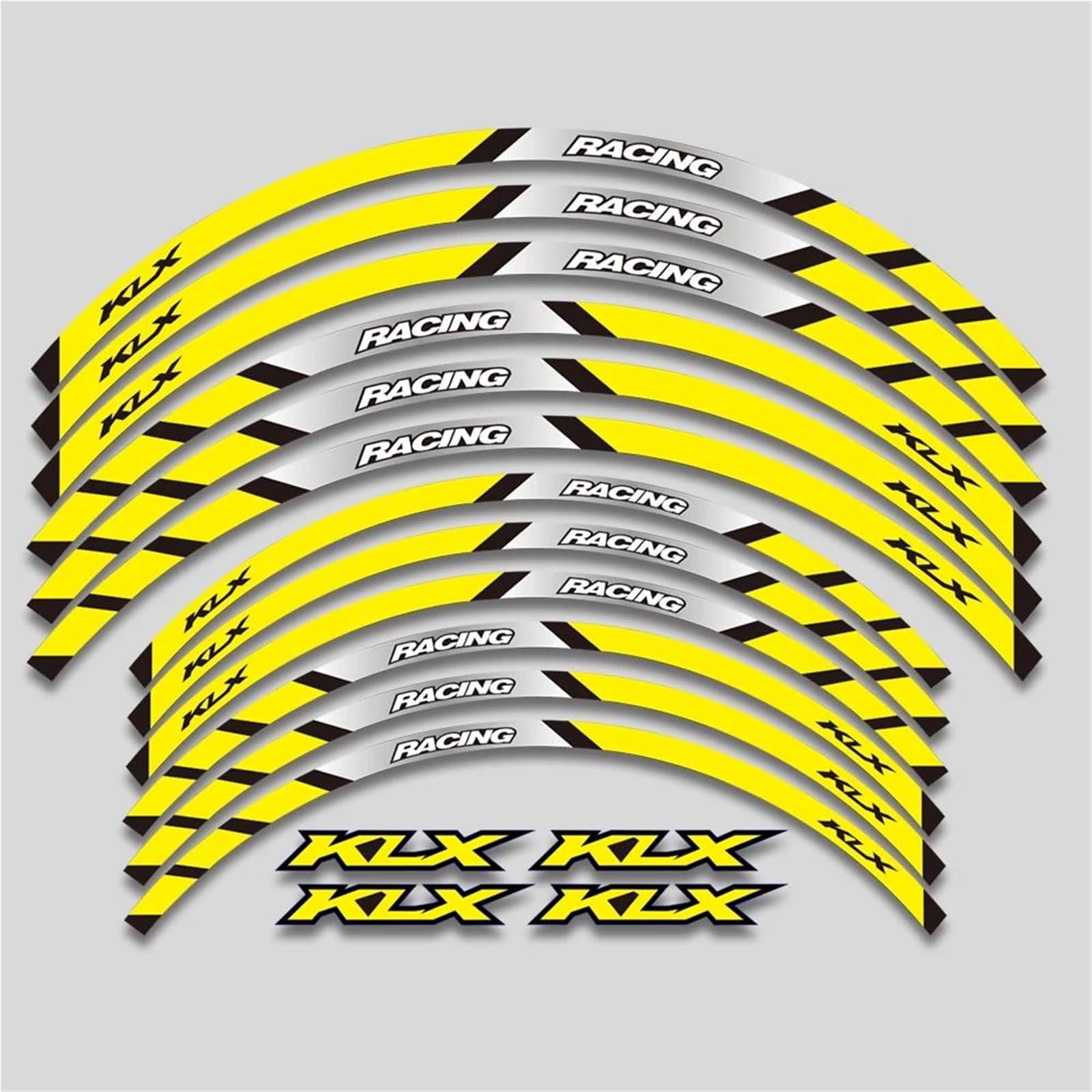 21 "18 Reflective Waterproof Wheel Decal Rim for KLX KLX230 KLX300 KXL-230R KXL 230S Kxl300r 230se