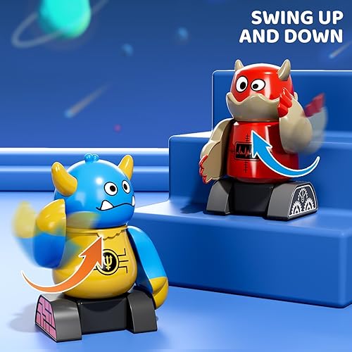 Miniatura 9 de Juguetes robot magnéticos para niños de 3 a 5 años  Magnetismo apilable, transformación de juguetes para niños de 5 a 7 años con caja de