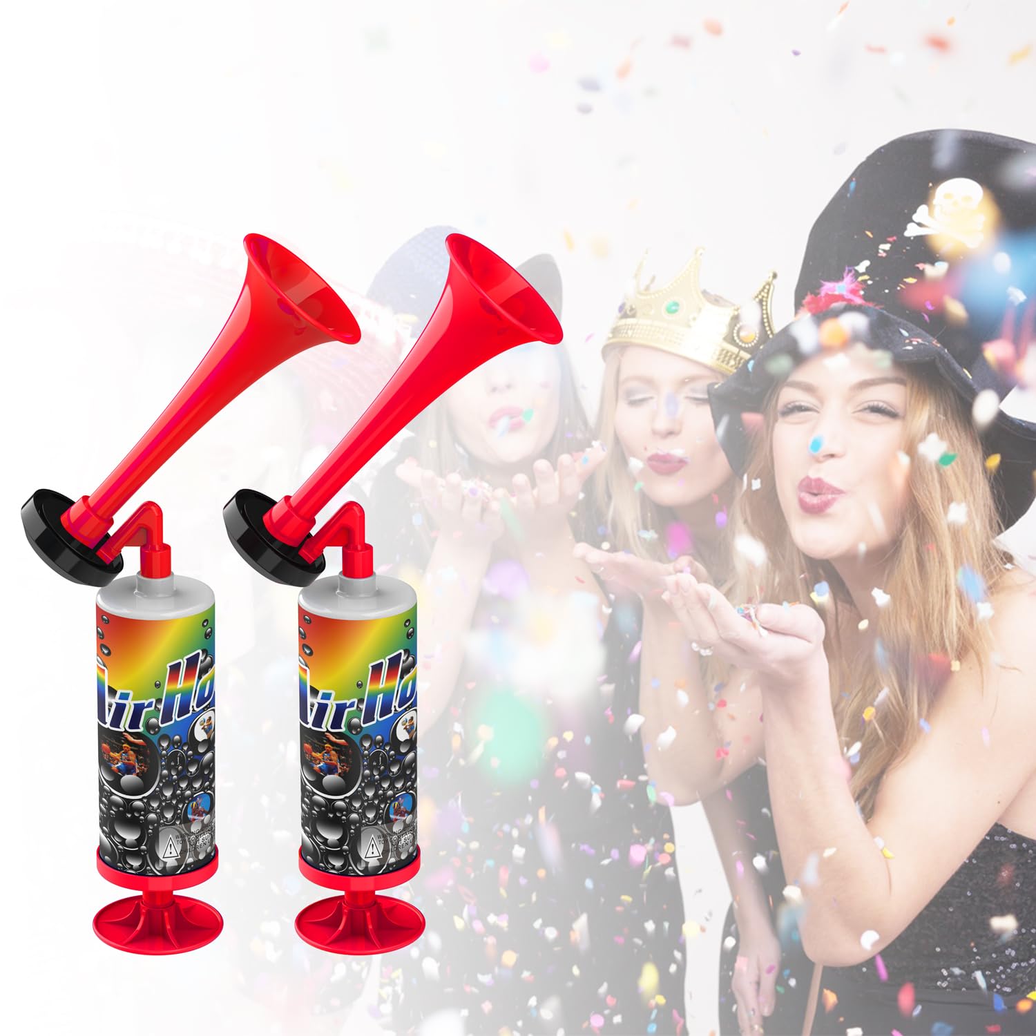 Aazon.co: Handheld Air Horn, Super Loud Noiseakers Bear Horn Self