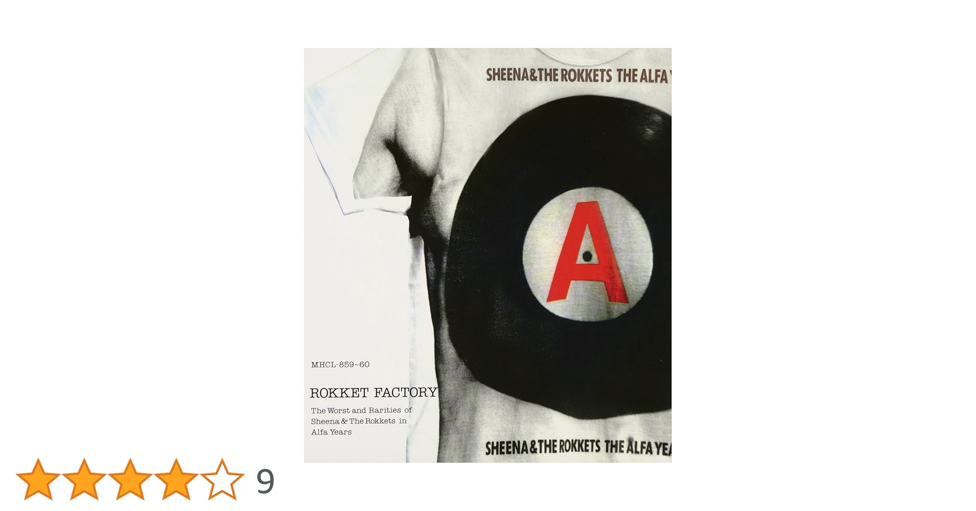 ■超激レア_デットストック■ シーナー&ザロケッツ_1997年_レコード_新品 □超激レア_デットストック□ シーナー&ザロケッツ_1997年_レコード