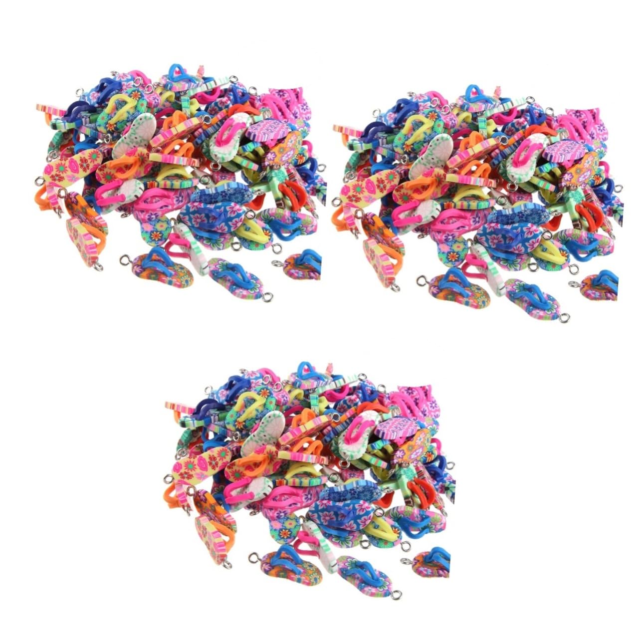 SHINEOFI 120pezzi Per Braccialetti e Collane Accessori Creativi Charm Per Decorazioni Artigianali Mix Colori