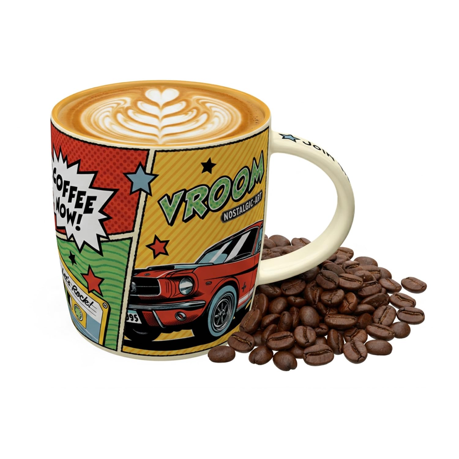 Nostalgic-Art Retro Kaffeebecher, 330 ml, Tasse Retroversary 30