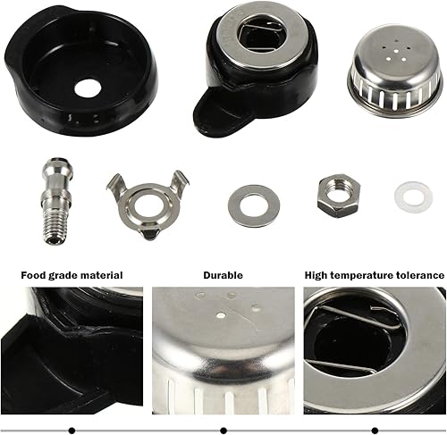 Miniatura 4 de Hemoton Válvula de liberación de olla a presión eléctrica Herramienta de alivio de válvula de jigger pieza de repuesto Accesorios de liberación de