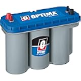 OPTIMA Batteries High Performance D31M BlueTop Dual Purpose Deep Cycle and Starting Sealed AGM Boat and RV Battery, 900 CCA, Dual Terminal, Maintenance Free, Versitile Mounting