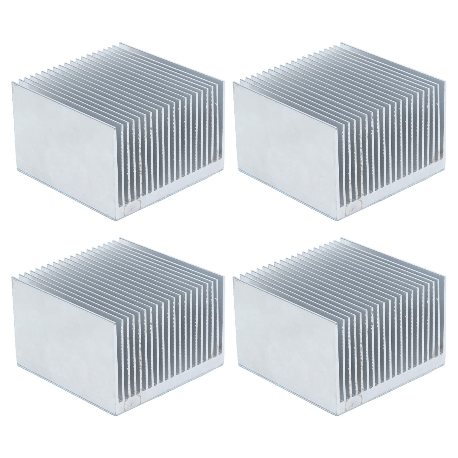 Cocoarm 4 Alette di Raffreddamento Dissipatore di Calore in Alluminio 60x60x39mm Dissipatore di Calore Anodizzato per Modulo CPU e Modulo di Alimentazione Raffreddamento Ampia Area di Contatto con