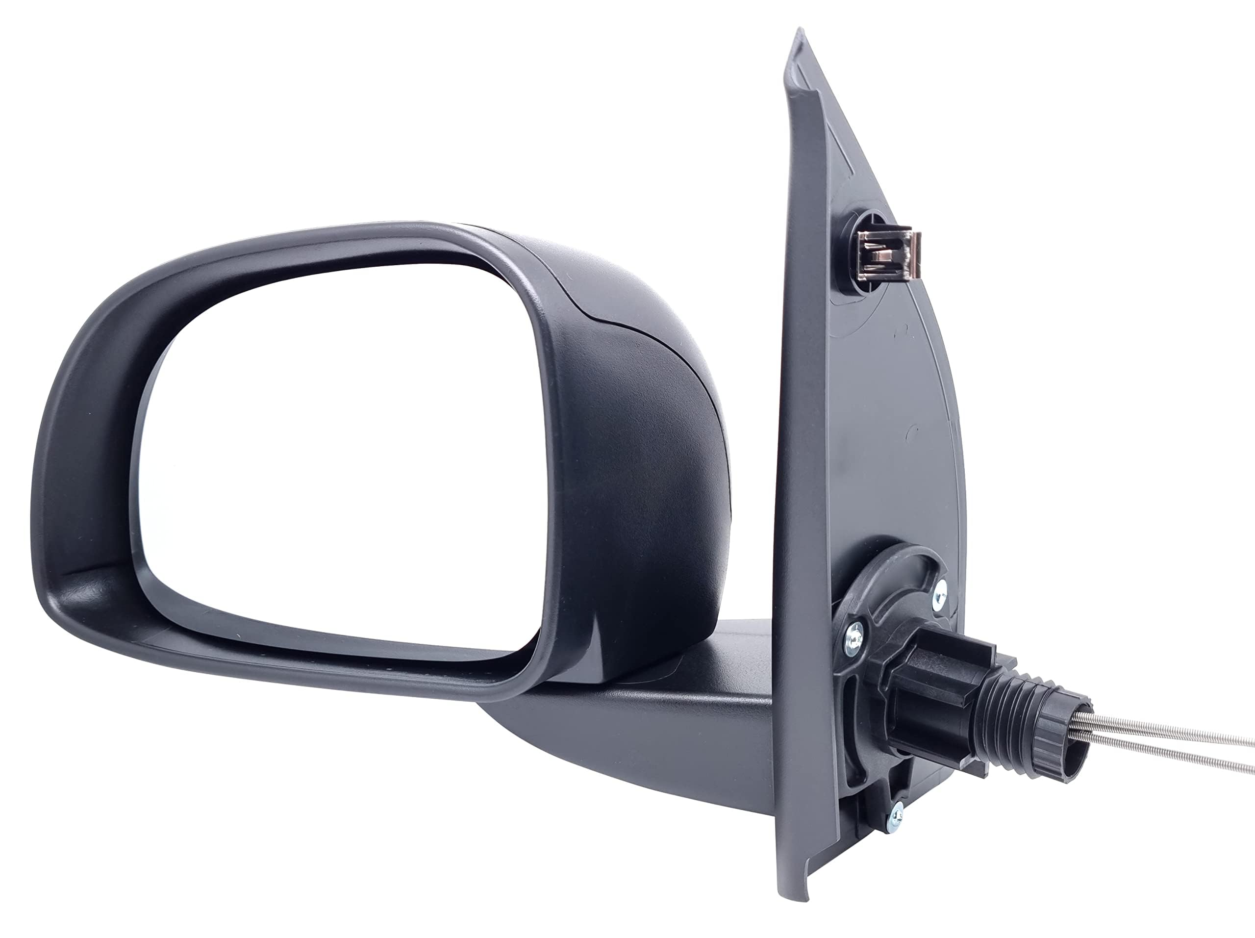 Specchi Specchietti Retovisori per Panda modello 169 dal 2009 al 2011 con calotta nera e con movimento vetro manuale DX SX (Sinistro (Lato guida))