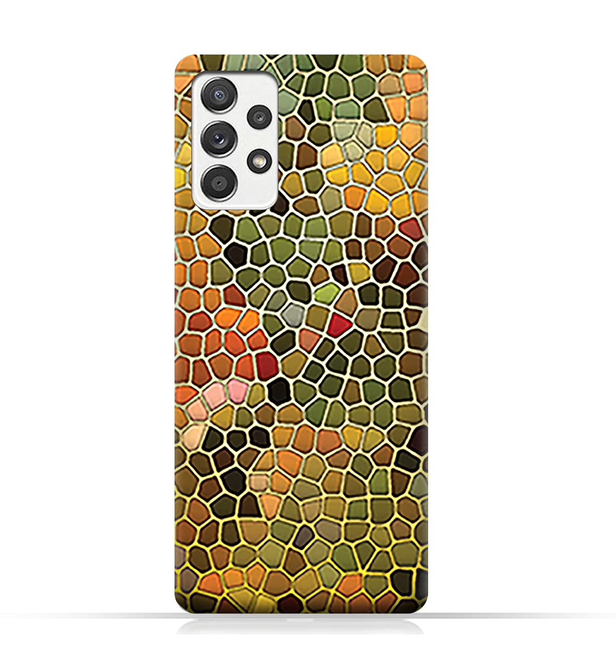 AMC Design TPU Glass Art Pattern Case for SAMSUNG Galaxy A72 5G