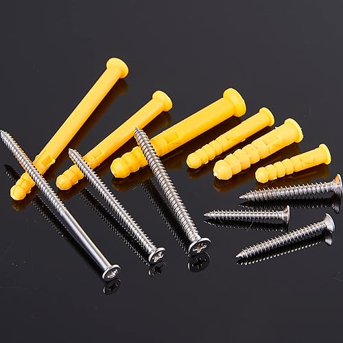 Miniatura 2 de Kit de anclaje y tornillos de pared M8 x 40 60 y M6 x 30 40 60 80 longitudes para paneles de yeso, tornillos de montaje para paneles de yeso (30