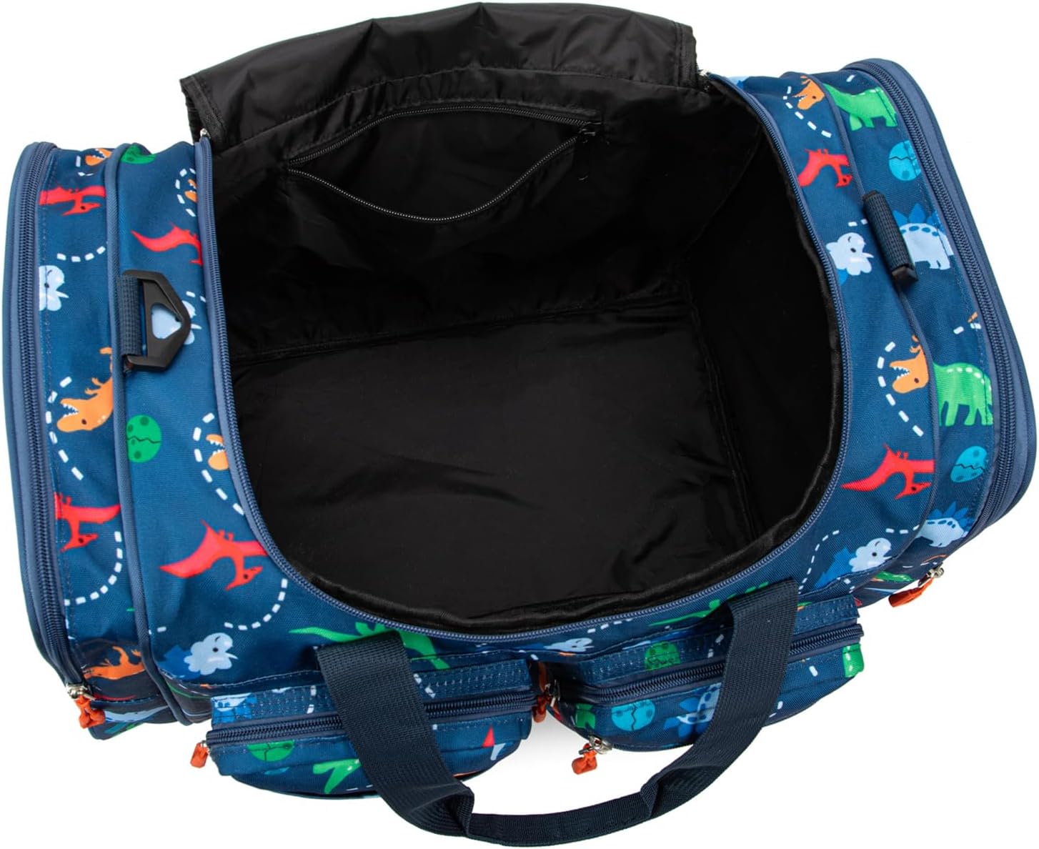 Kids Duffle Bag for Boys or Girls, Fit Travel, Weekend, or Overnight, 19" Length (Navy Blue, 19-Inch-Length)