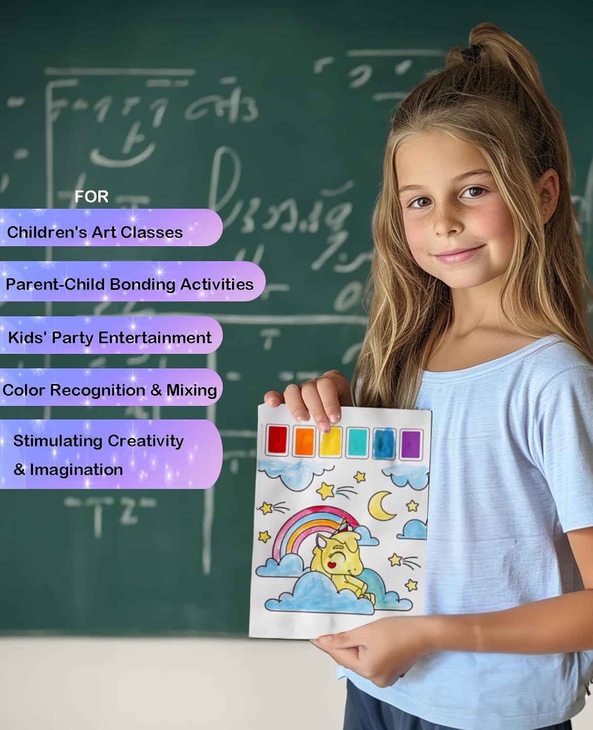 Dduolang Paquete De 12 Libros Para Colorear De Agua, Juguetes De