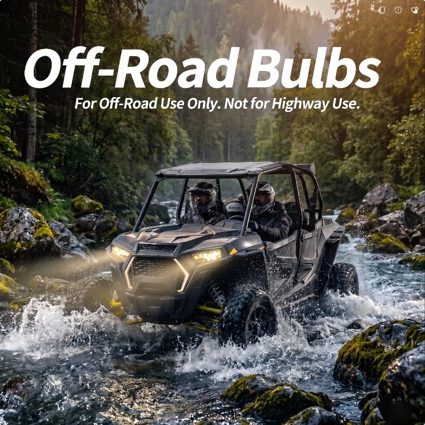 Image of Termitor 9005 H11 Off Road Lights for Fog or Rain, Plug and Play, Pack of 2