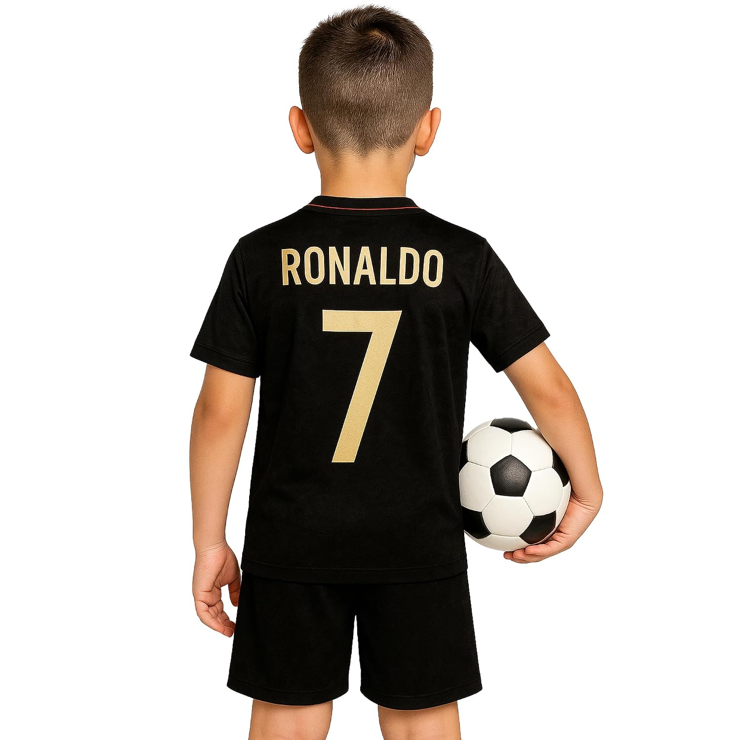 Sports Soccer Football Portu Jersey Ronaldo 7 Home Away Kit Jersey T-Shirt with Black Shorts 2026(Kid's,Boy's & Men) - Review, Price and Buying Guide