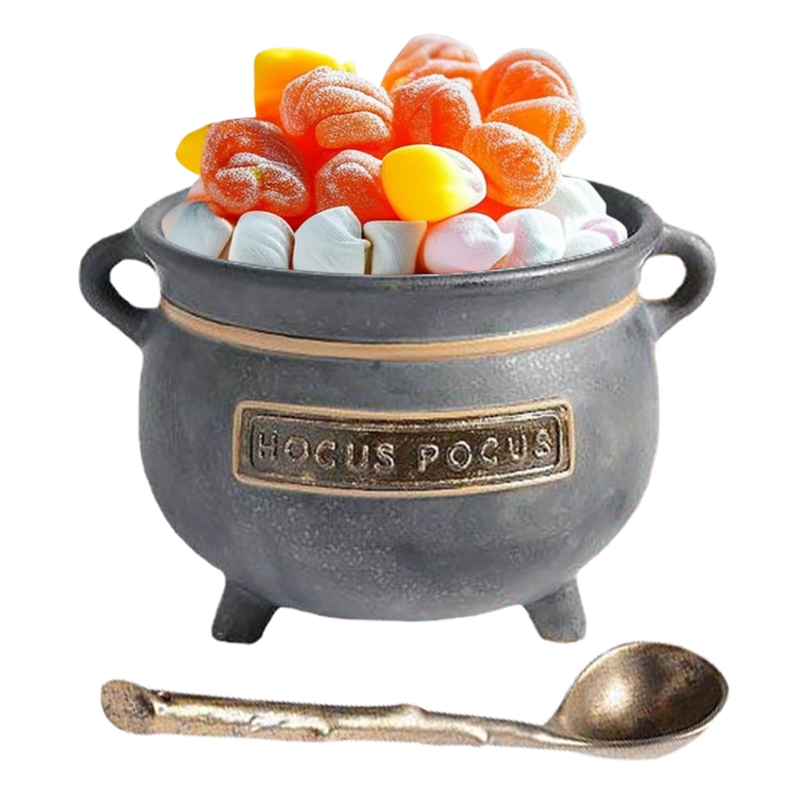 Bol de Service Halloween Style Chaudron pour Organiser Vos Snacks de Cinéma