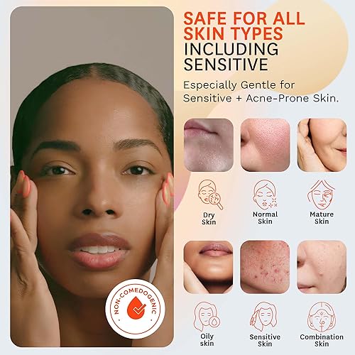 Miniatura 3 de Fig.1 Crema de noche Retinol  Hidratante facial con retinol y escualano  Crema de noche para mujeres con piel sensible  Reducción de arrugas probada