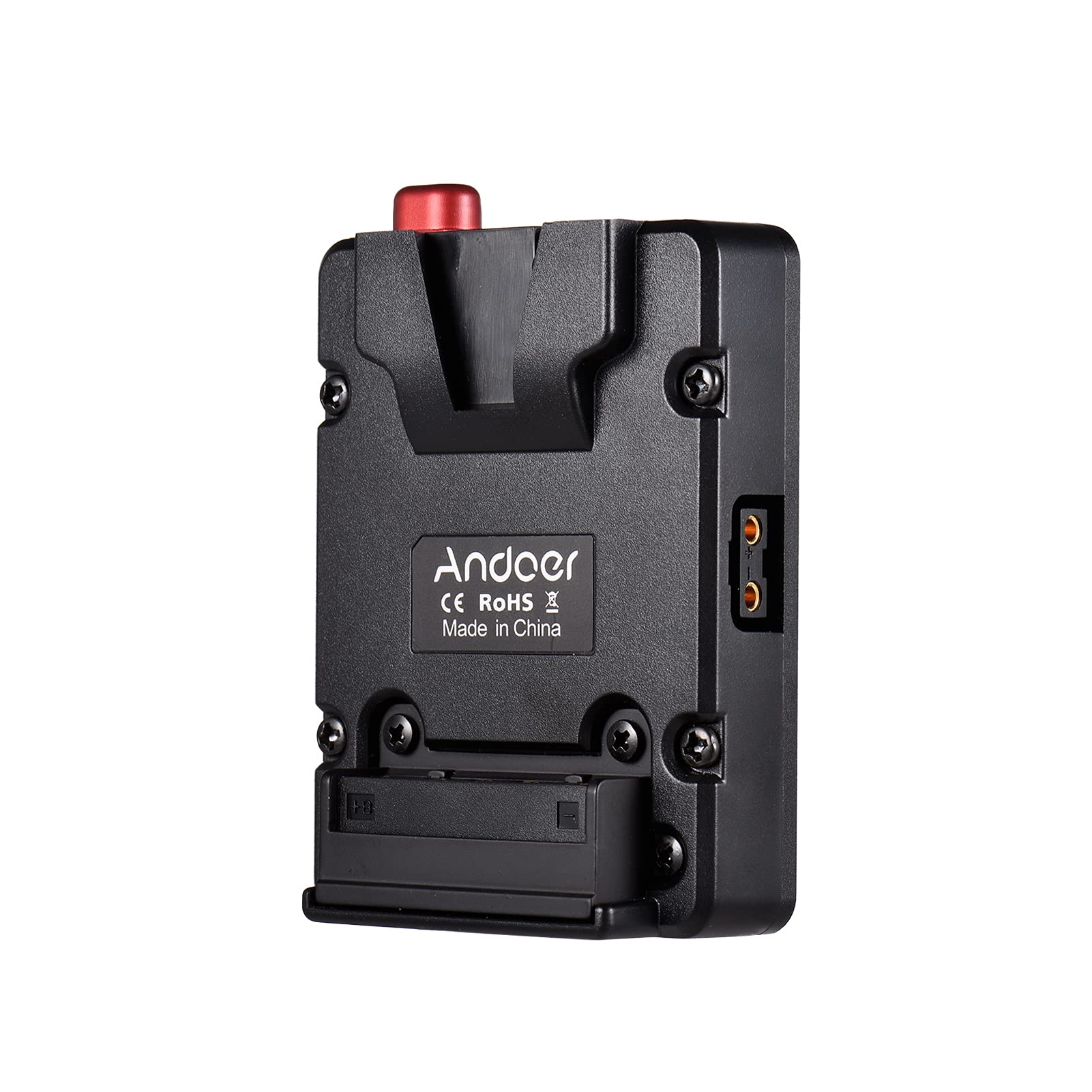 Nano V-lock Mount Battery Power Supply Plate Battery Buckle with U-style er for V-mount Battery