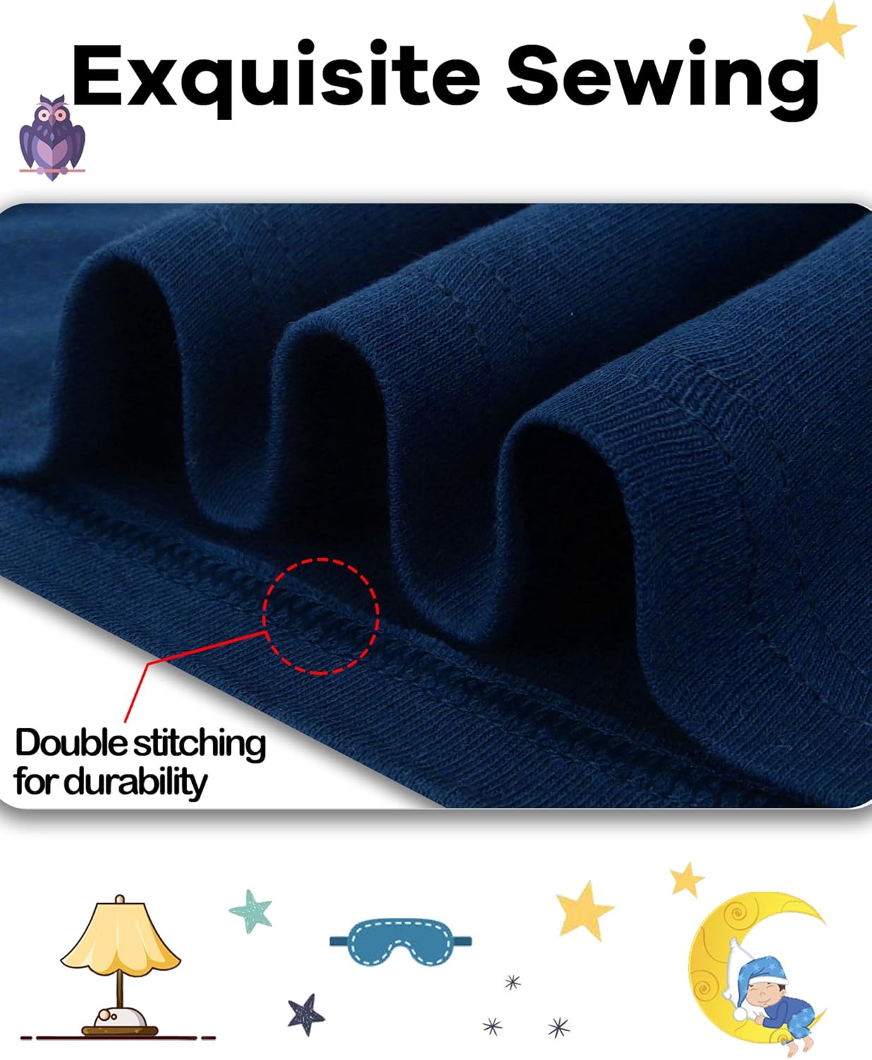 DAUGHTER QUEEN Boys 100% Cotton Long Sleeve Pajamas Size 18Months-12Years - Image 5