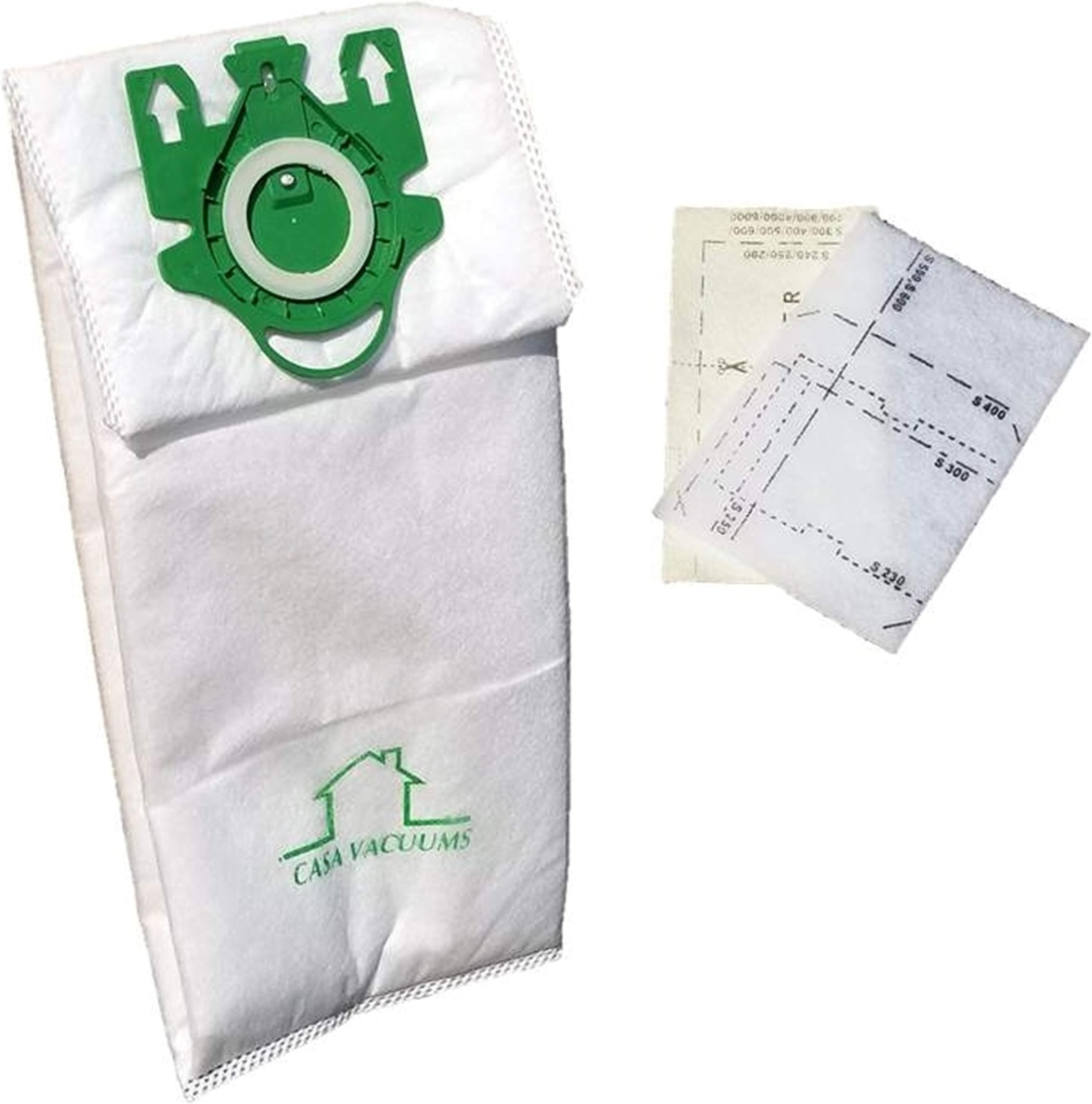 Casa Vacuums 5 PK Replacement for Miele U bags ULTRA