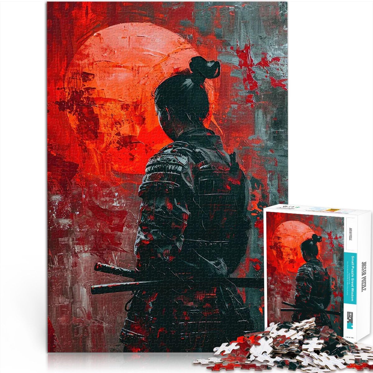 Jigsaw Puzzles for teenagers 2000 Piece Red Awakening Schwierig und herausfordernd Geburtstagsgeschenk, Geschenke70x100cm — image 1