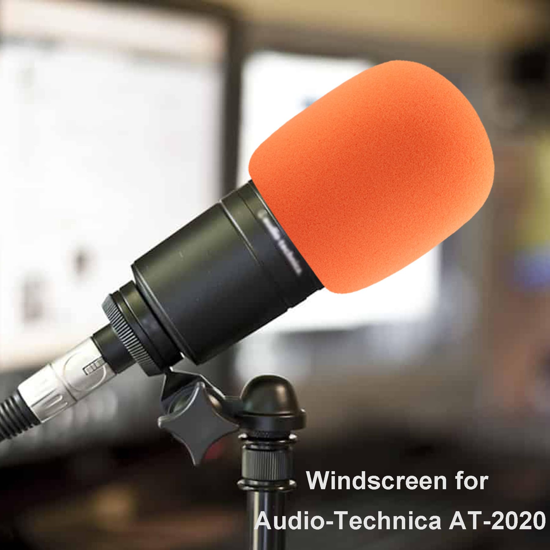 Amazon.com: LEFXMOPHY Orange AT2020 Pop Filter, Windscreen for