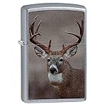 Zippo Big Buck Pocket Lighter, Street Chrome