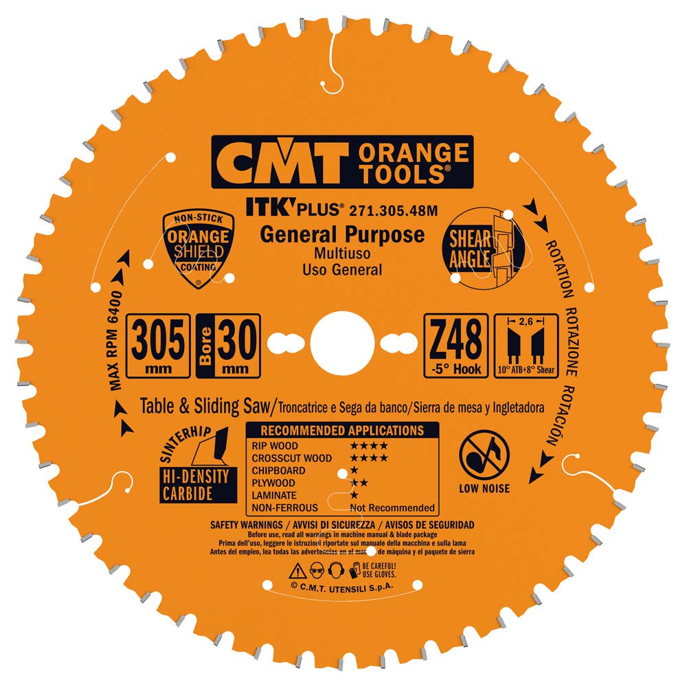 CMT-LAMA CIRCOLARE (ULTRA ITK) HW 305X2.6/1.8X30 Z48 ATB NEG