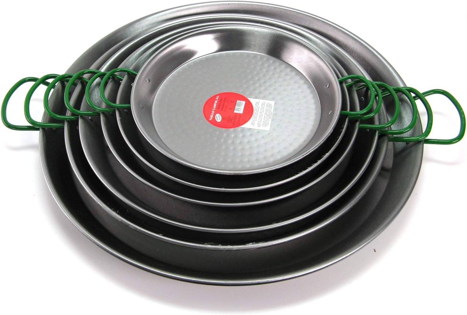 Paella Pan Polished Steel 60cm