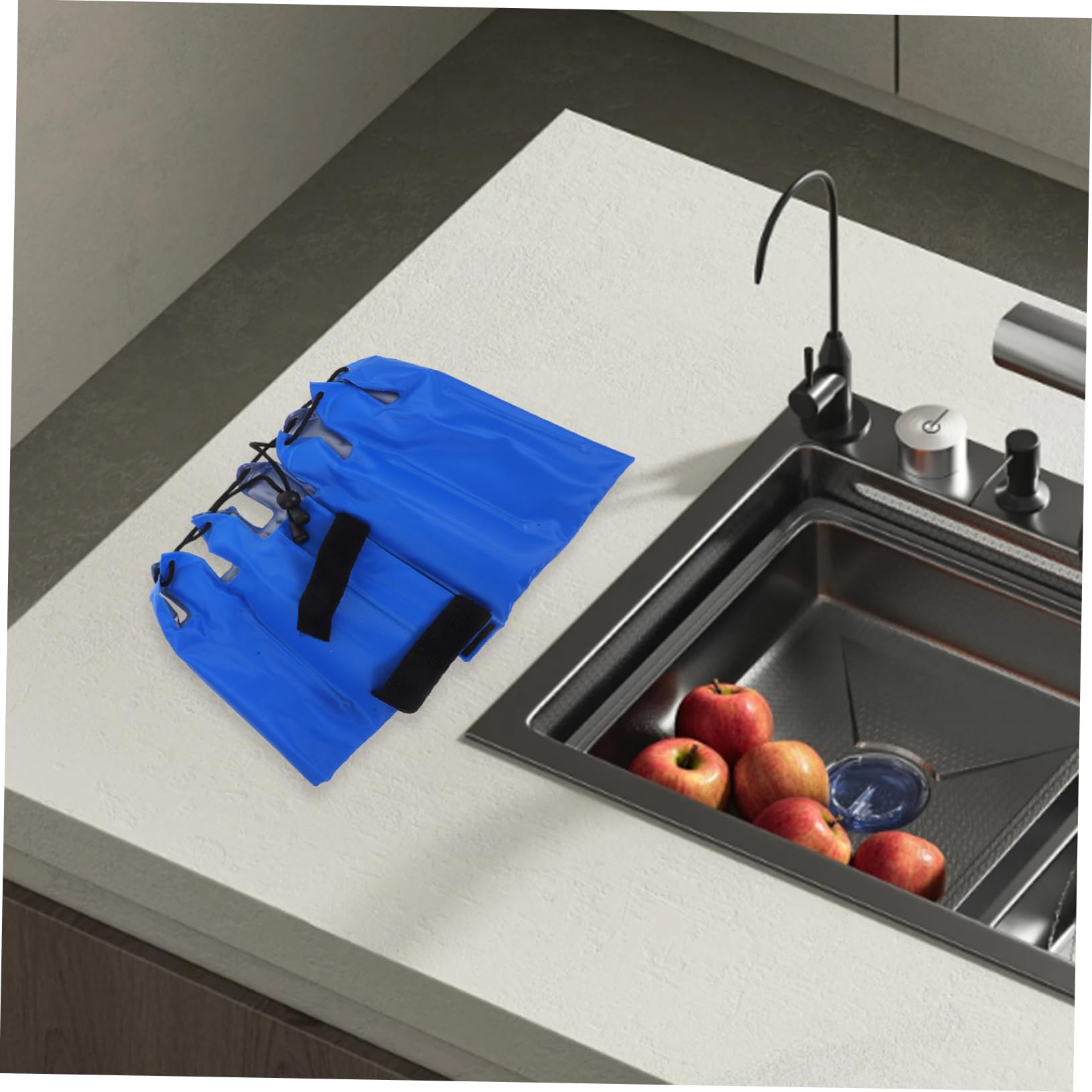 Paquet à Glaçons Réutilisables Bleus pour Congélateur, Gel Isotherme