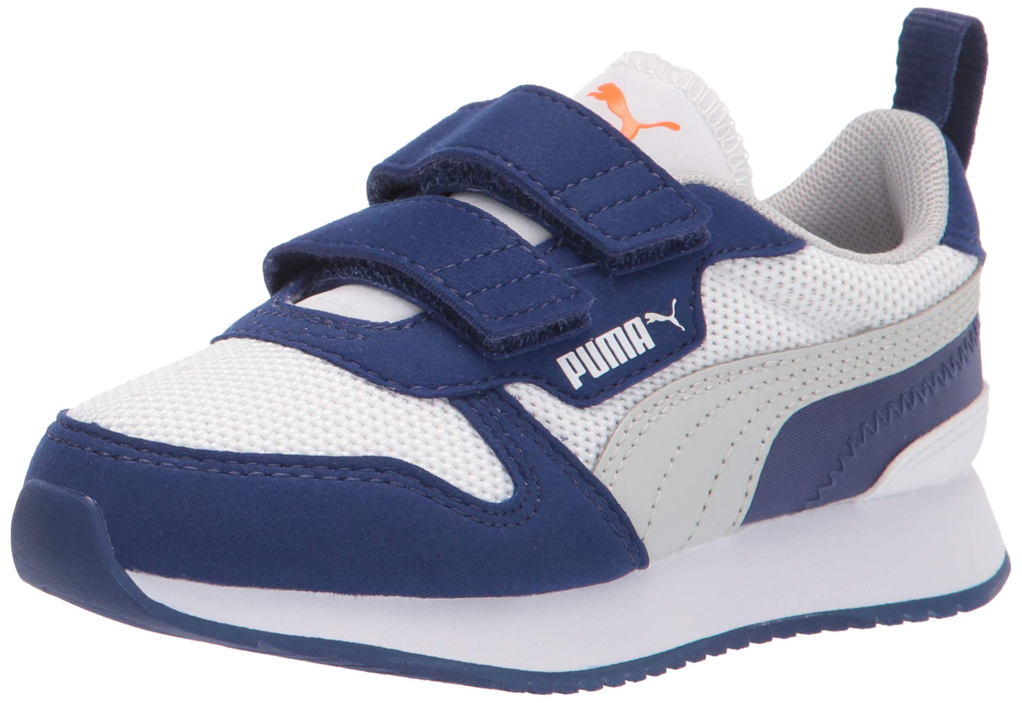 PUMA Kids Boys R78 Slip On Sneakers Shoes Casual - White
