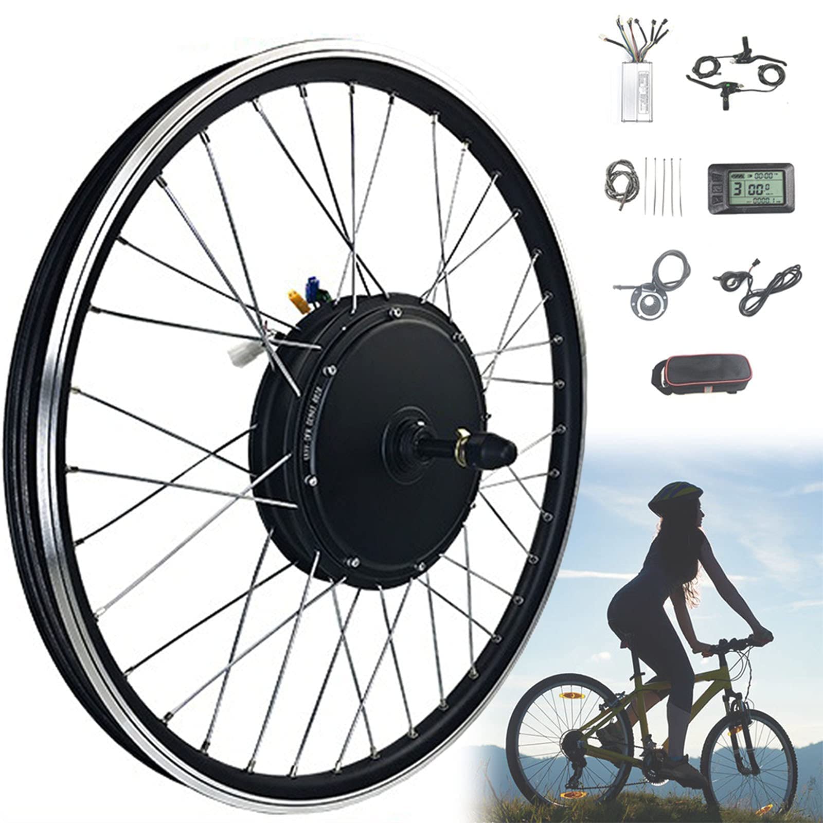 Buy Conversion kit for ebike, 20"/24"/26"/27.5"/28"/29"/700c ebike