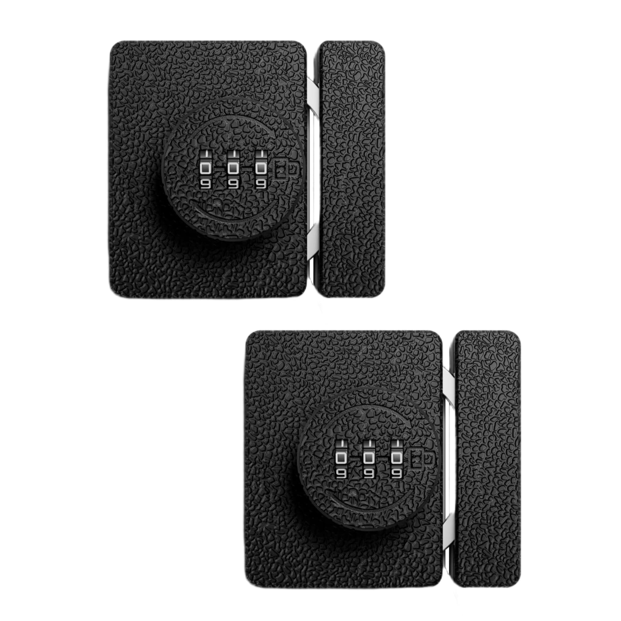 2 Pack Combination Cabinet Hasp Locks