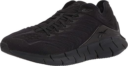Reebok Unisex Zig Kinetica II Sneaker, Black, 10.5 US Men