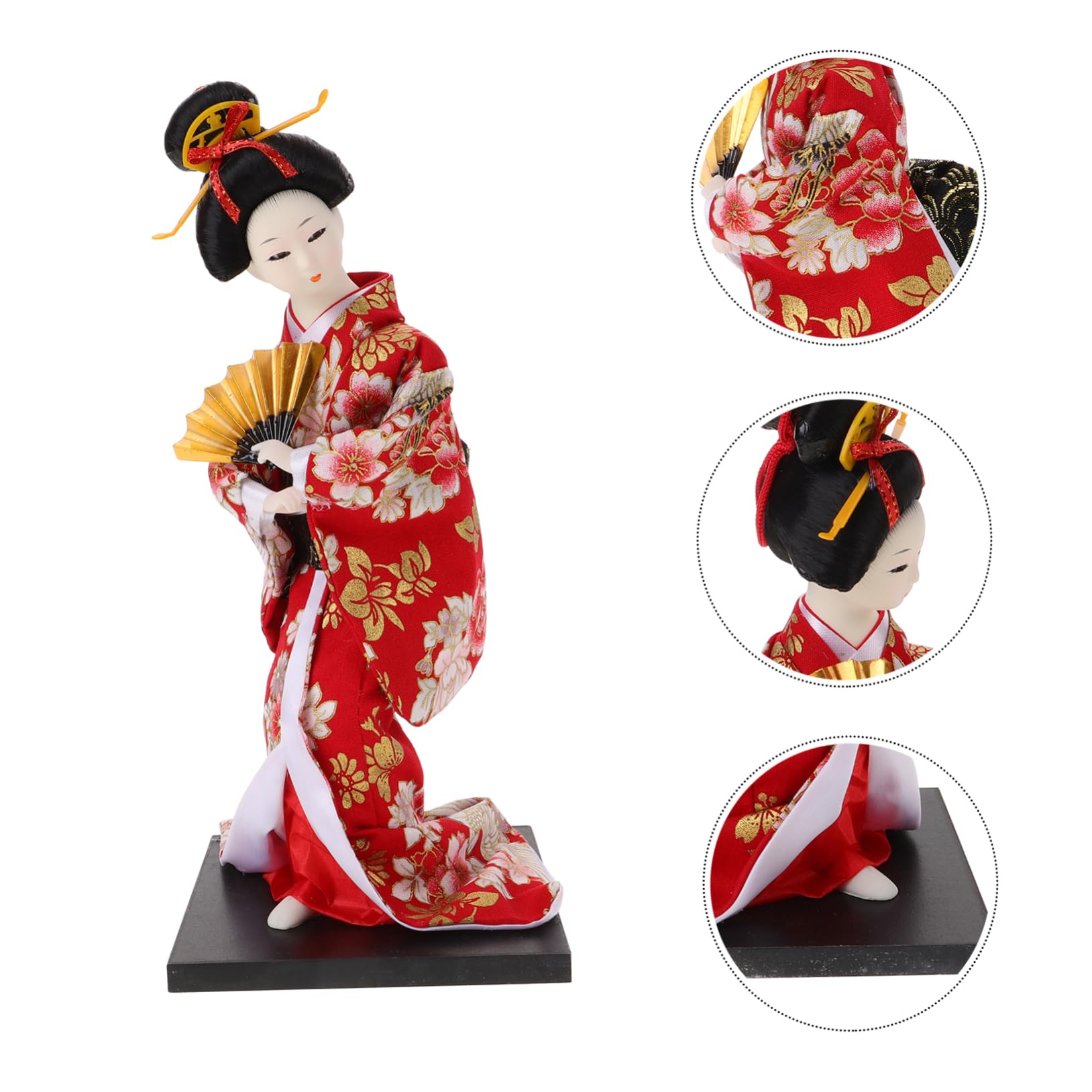 Amazon.co.jp: HOLIDYOYO 着物 日本の舞妓 着物グッズ置物 日本の伝統