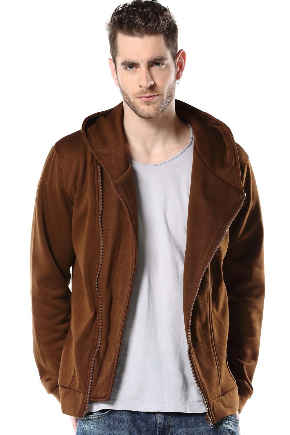 Mens zip up hoodie jacket sweatshirts zip up hooded jacket sweatshirts for men hoodie?men hooded?camel jacket