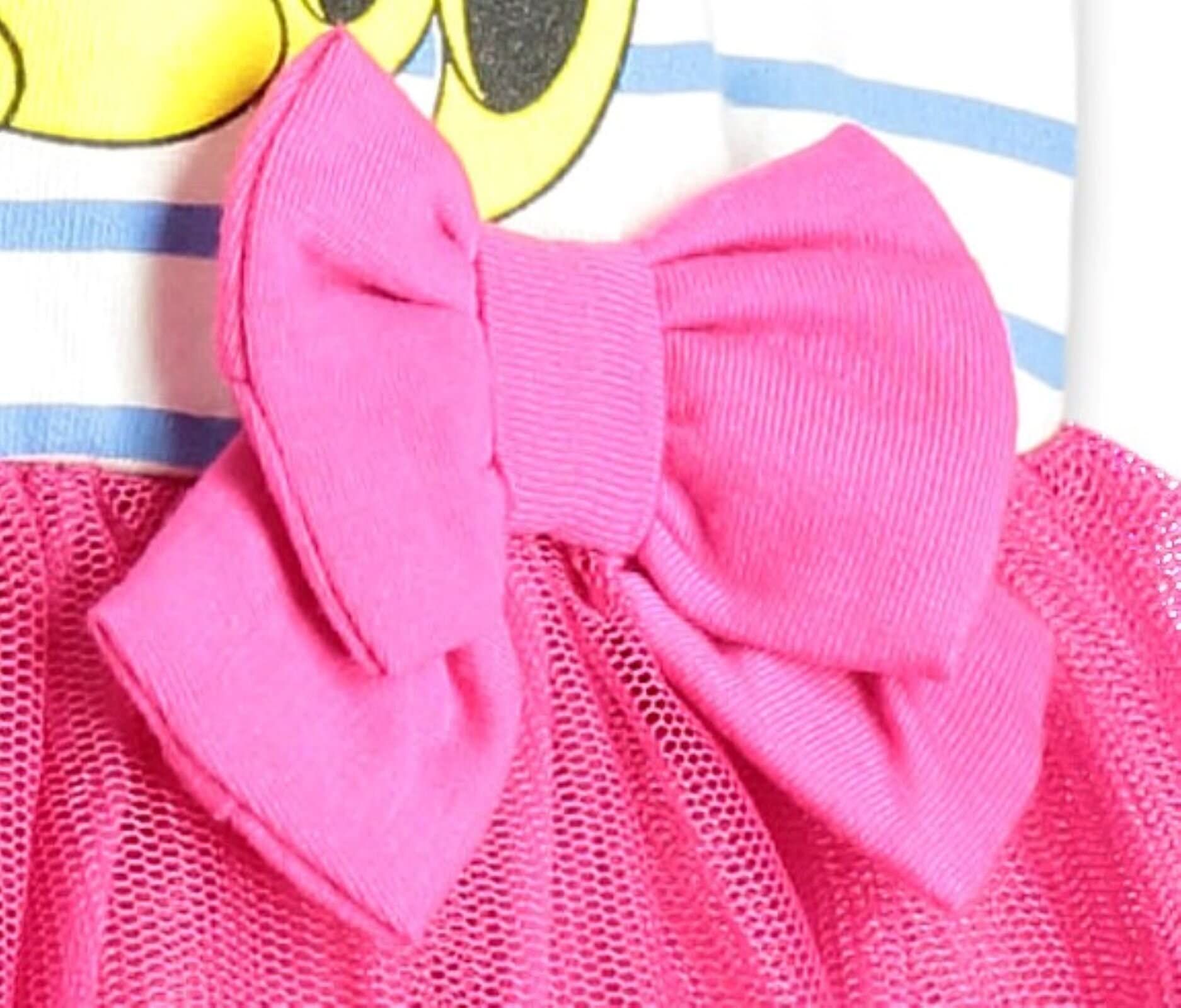 Disney Dziewczęca sukienka tutu, z krótkim rękawem, Myszka Minnie, dla niemowląt i dzieci