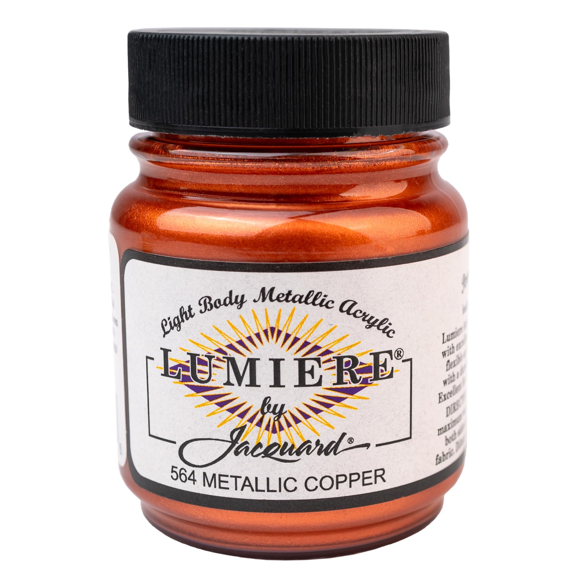 Jacquard Lumiere Paint Metallic Copper 2.25Oz