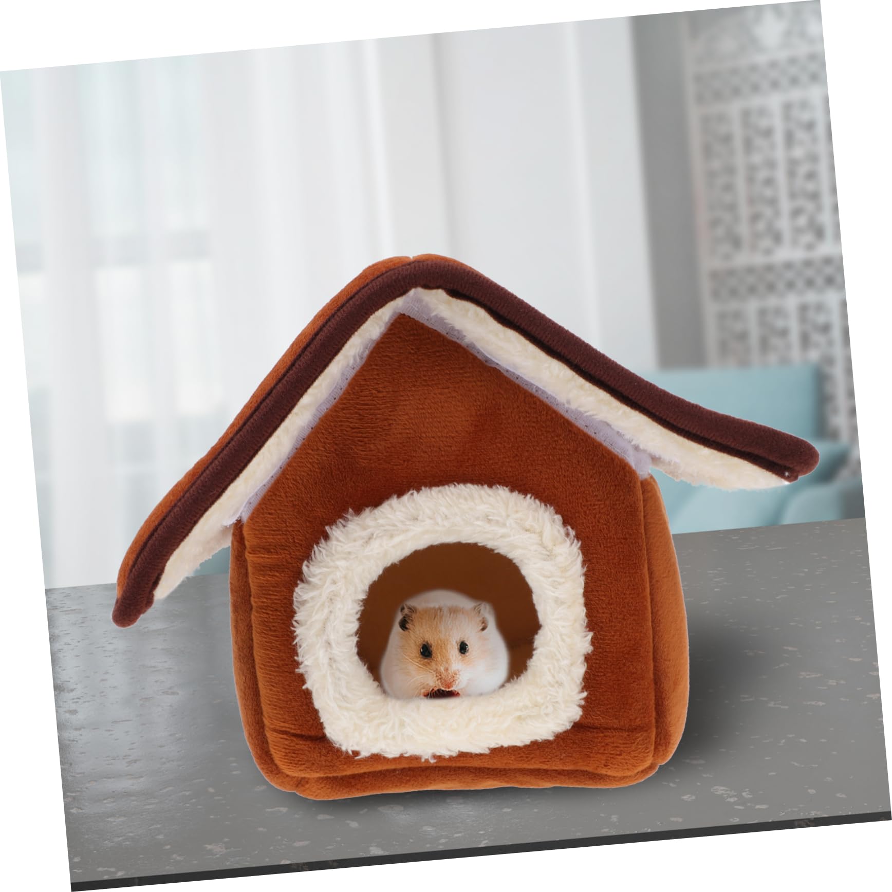 POPETPOP 3 STK Baumwollnest Für Kleine Haustiere Hängematte Nestbett Hamsterversteck Chinchilla-Bett Gewohnheit Hamster Hängematte Warmes Hamsternest Baumwolle Katzenbett Warm Halten