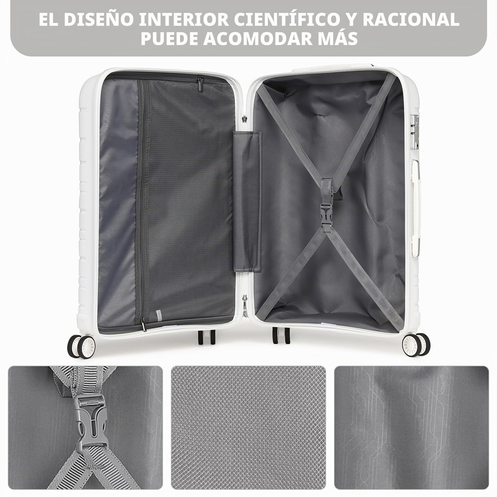 Kono Maleta Ligera y rígida de Viaje