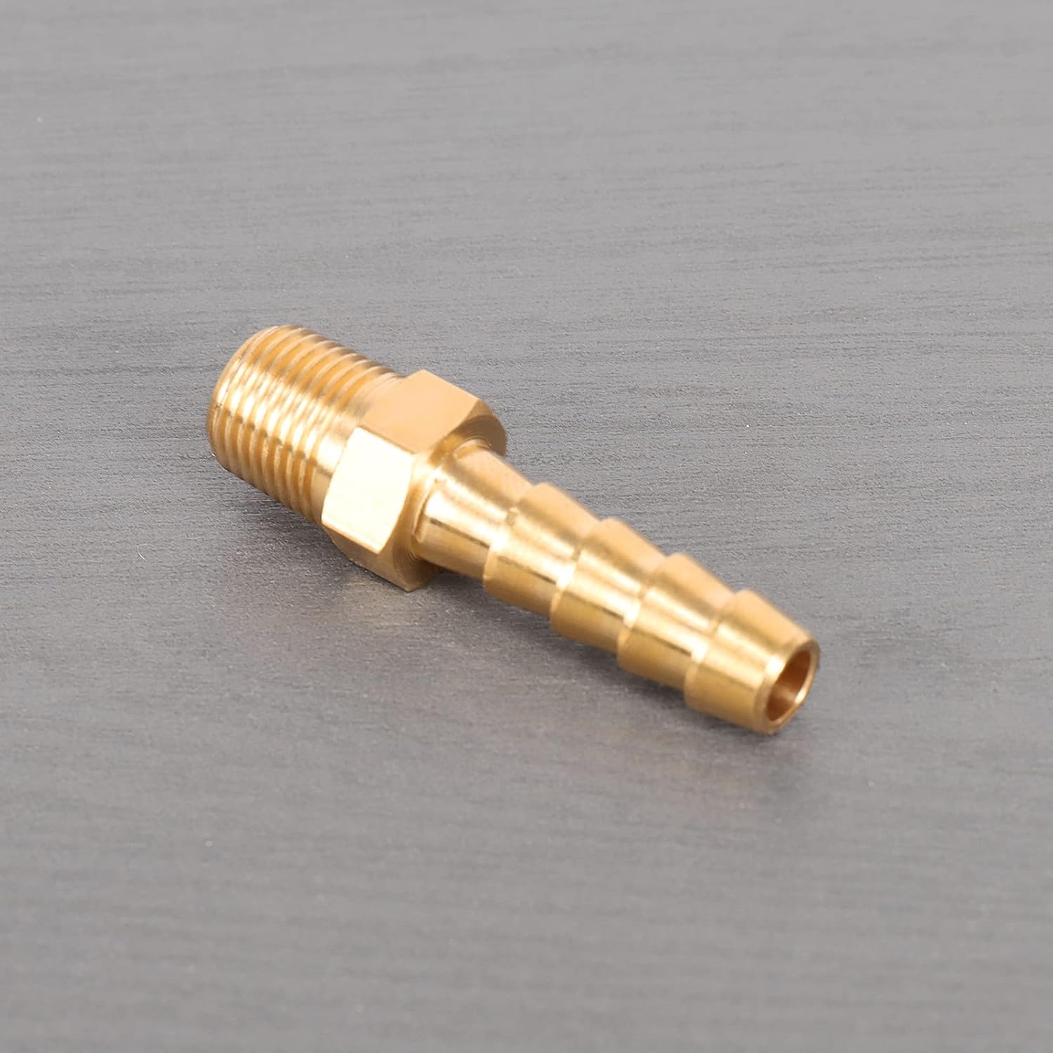 Buy Winmien Brass Hose Fitting 3/8 Barb x 1/4 NPT Male Pipe Fitting