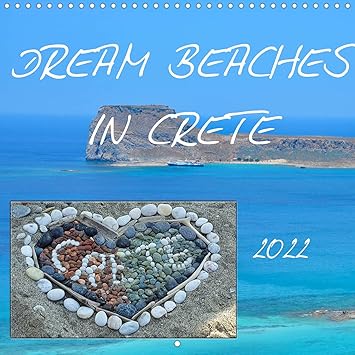 Amazon.com : Dream Beaches In Crete (Wall Calendar 2022 300 × 300 Mm Square) : Office Products