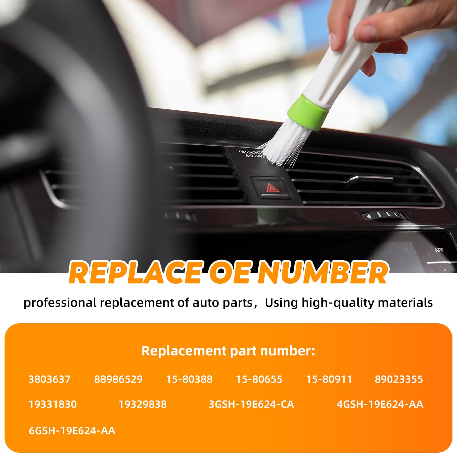 JulyDeep Blower Motor Resistor Heater Fan Control Module Compatible with Hummer H2 2003-2007 Replace 19331830 19329838, 89023355, 93803637, 15-80911, 3GSH-19E624-CA, 4GSH-19E624-AA