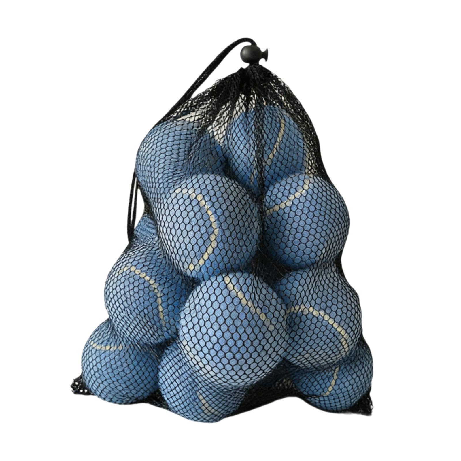 12 Palline da Tennis, Palline per Esercizi Senza Pressione, Altamente Elastiche, per attività All'aperto, Sport, Animali Domestici (Cani) E Uso in