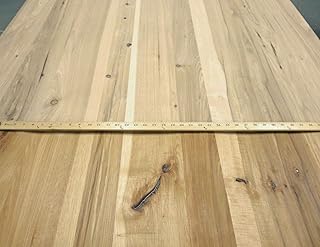 Hickory Pecan Rustic Plank Knotty Wood Veneer 36" x 96" on Paper Backer 1/32"